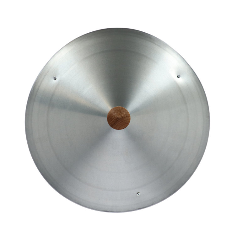 Archie & Oscar Round Oak Bird Table with Zinc Roof Wayfair.co.uk